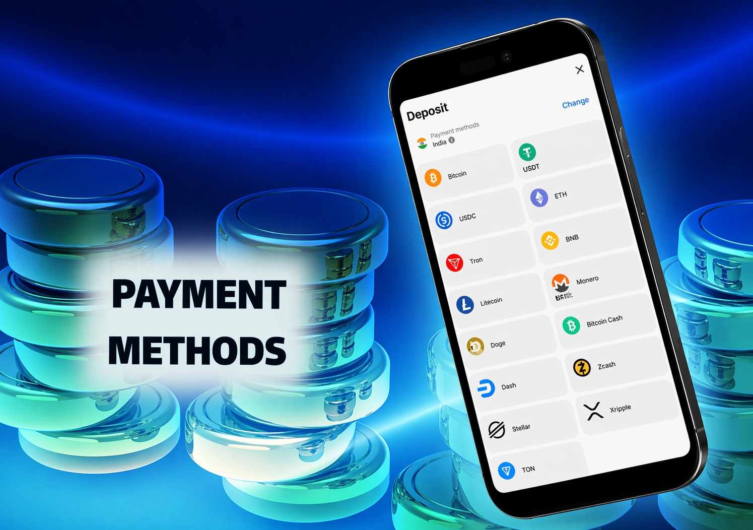 Reddyplay Payment Options - UPI, Paytm, Crypto